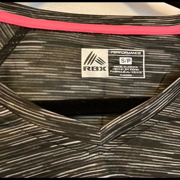 RBX Performance Athletic Top Long Sleeves Running  Live Life Active Space Gray - Picture 13 of 16